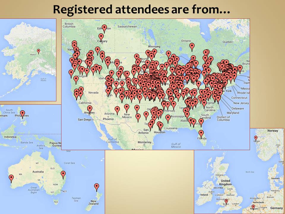 BTSL 2014 Registration Map