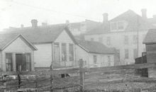 Tenement houses and alley