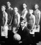  Loomis basketball team, 1916 