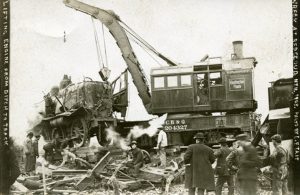 C.B.&Q. Railroad train wreck at Red Cloud, Nebraska, #1 