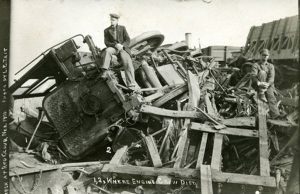 C.B.&Q. Railroad train wreck at Red Cloud, Nebraska, #4 