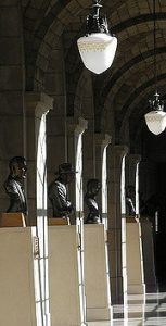 Hallway in the Nebraska State Capitol