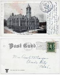 U. S. Post Office, Omaha, Nebr.
