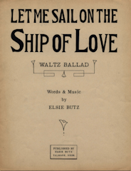 Let me sail on the ship of love
