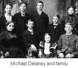  Michael Delaney and family