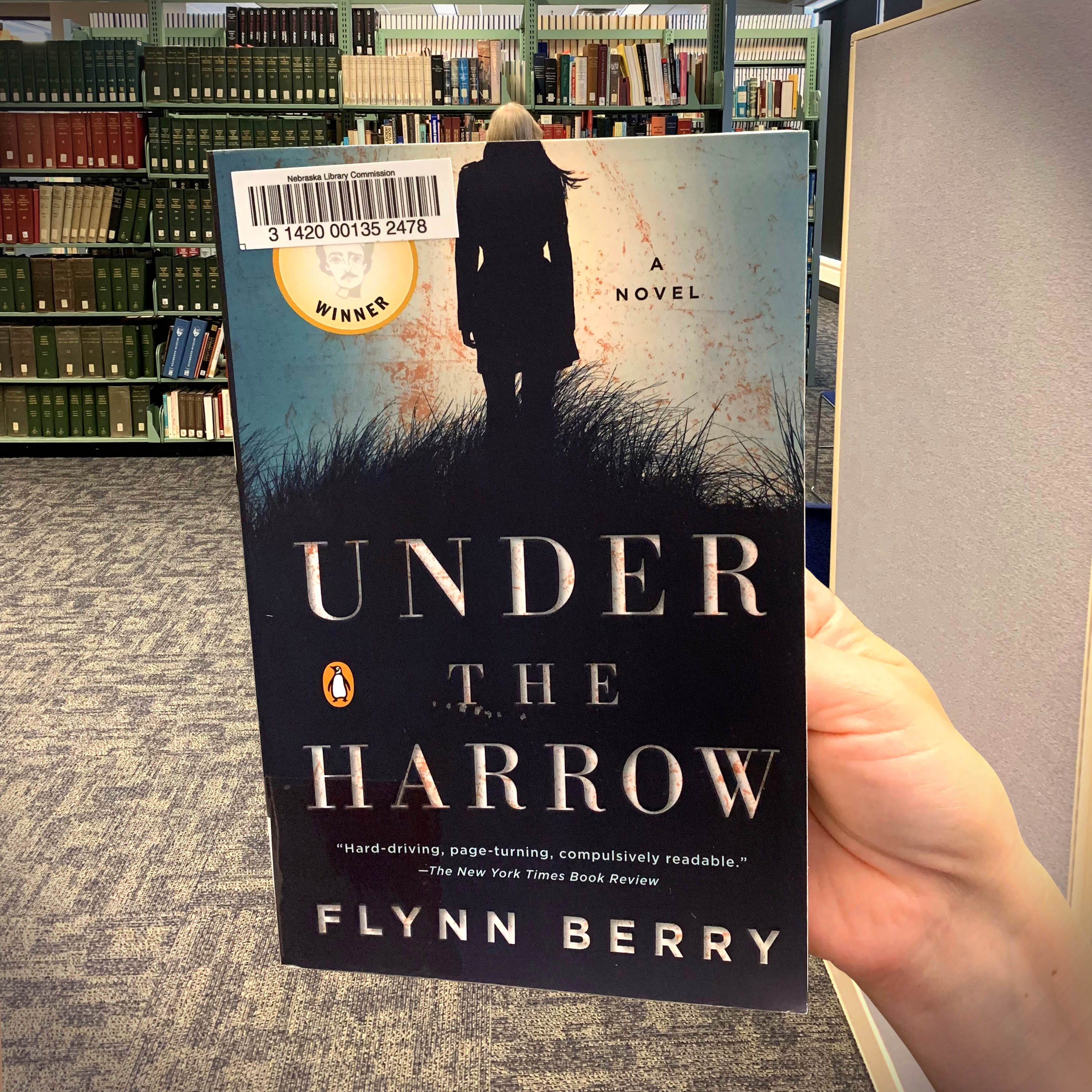 "Under the Harrow" by Flynn Berry BookFace Photo