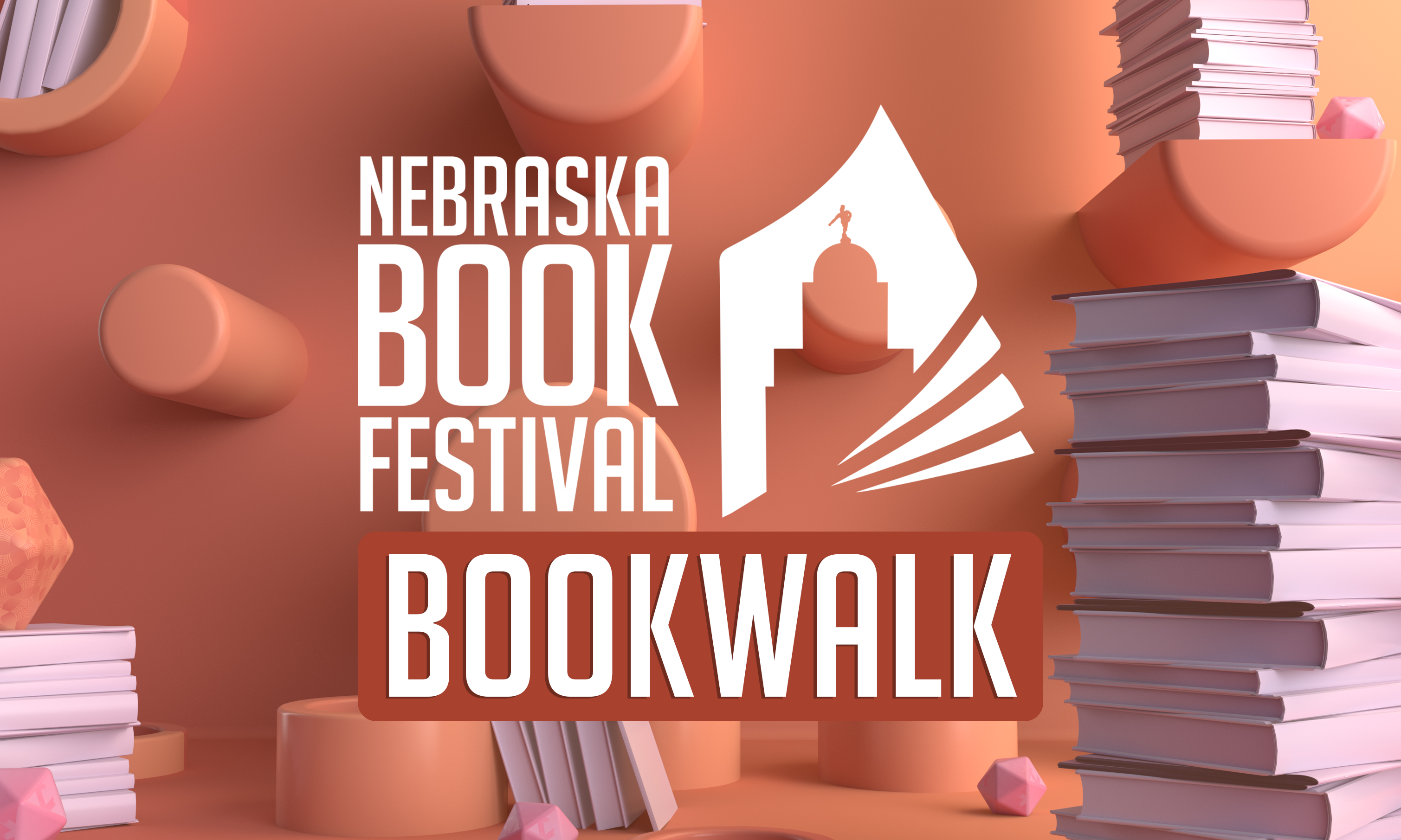 Support local bookstores in August with the 2019 Bookwalk, a Nebraska