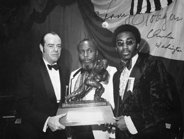 Throwback Thursday: Charles B. Washington with Jackie Robinson and Bob  Boozer