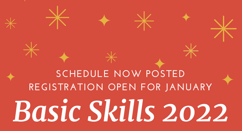 Basic Skills 2022 Course Schedule | Nebraska Library Commission Blog