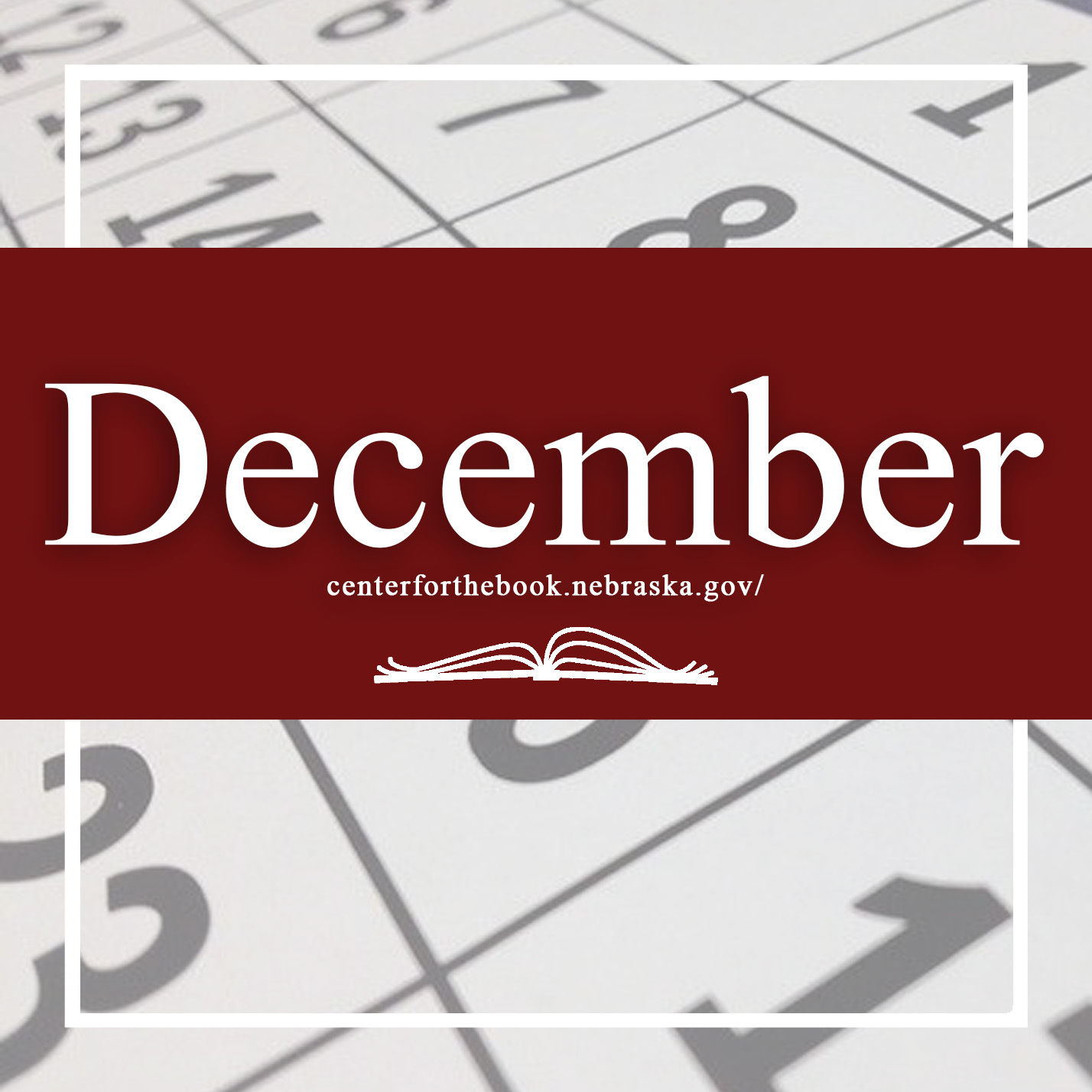 Literary Events in December Nebraska Center for the Book Blog