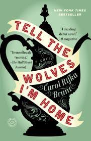 Cover for Tell the Wolves I'm Home. An ornate teapot against a green background.