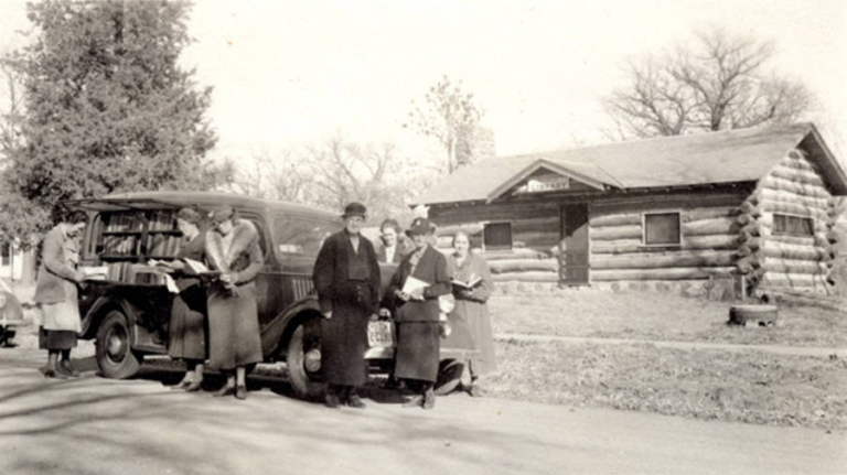 Throwback Thursday: Bookmobile at Nehawka Public Library | Nebraska ...